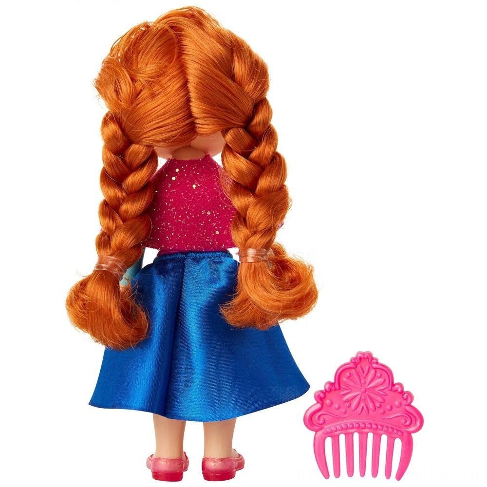 Stocking Stuffer Sale - Disney Little Princess Petite Anna Fashion Trend Doll - Web Warehouse Clearance Carnival:£8