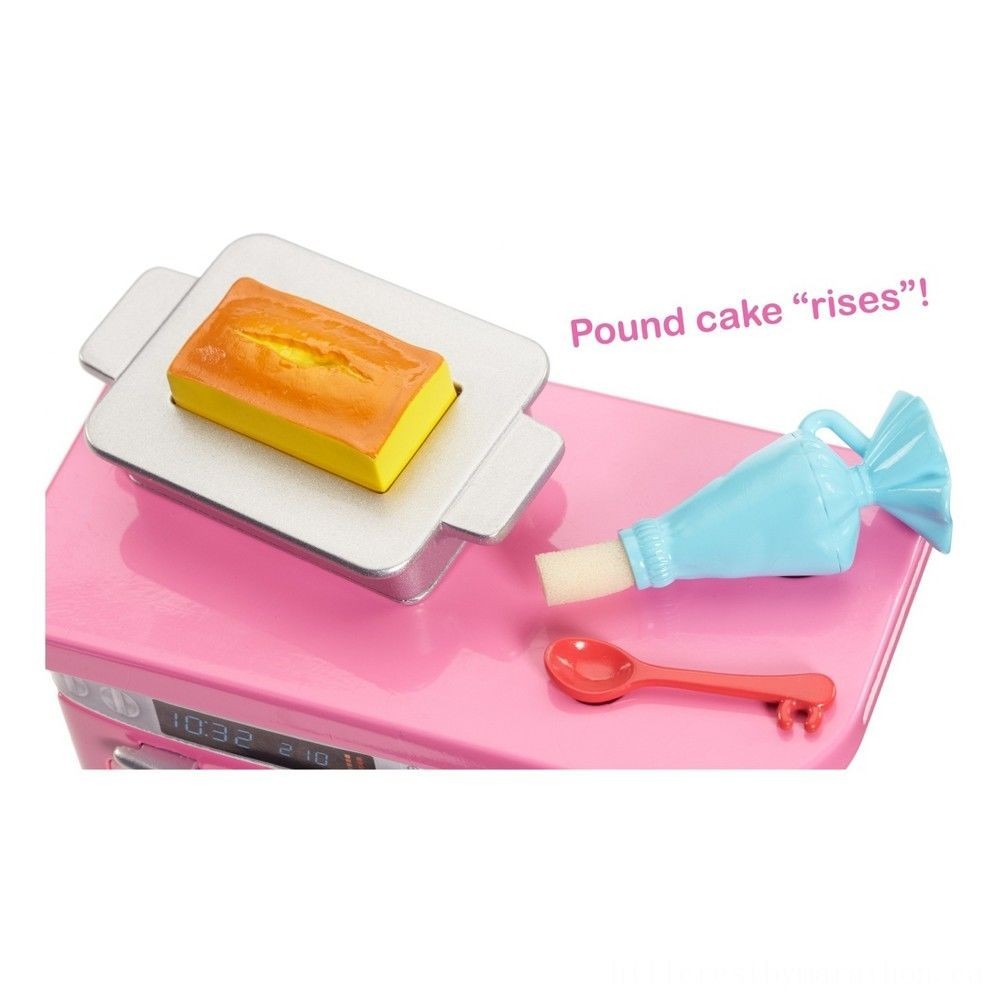 Barbie Careers Bakery Gourmet Chef Dolly and also Playset