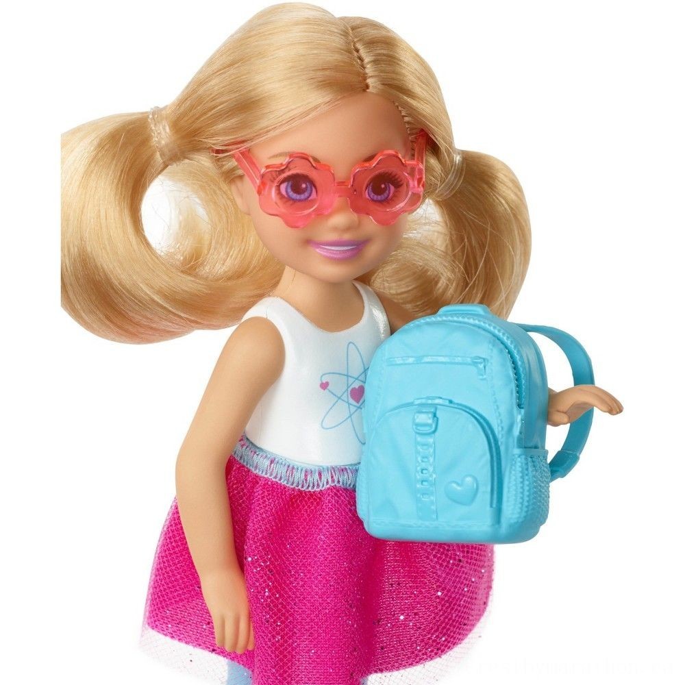 Clearance Sale - Barbie Chelsea Traveling Dolly - Hot Buy Happening:£8[lia5556nk]