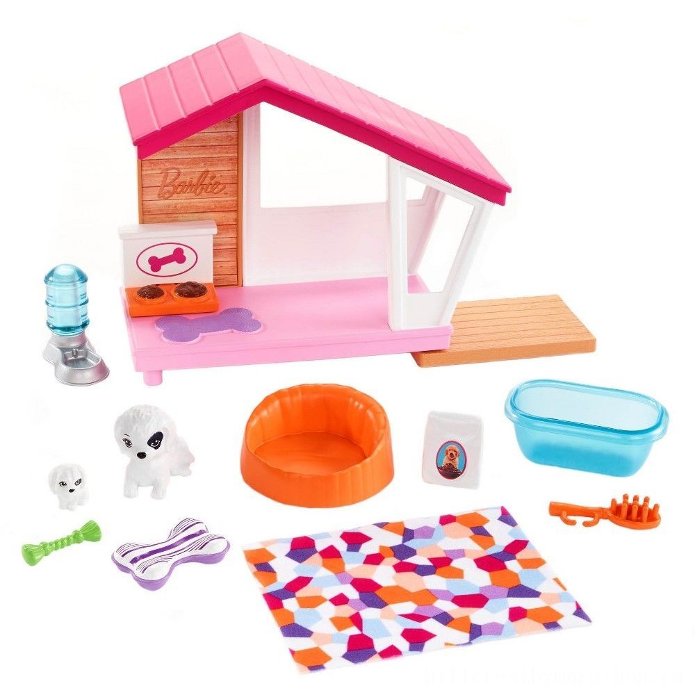 Labor Day Sale - Barbie Pet Property Playset, doll add-ons - Frenzy Fest:£6
