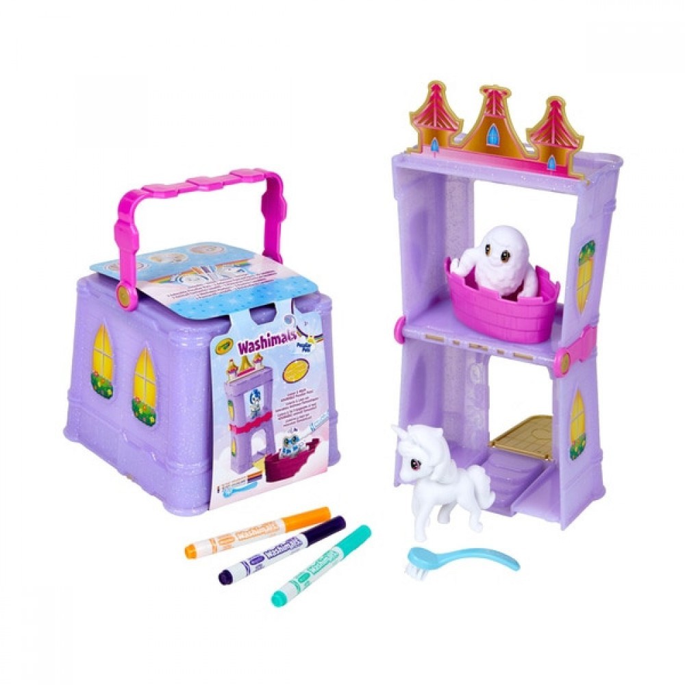 Summer Sale - Crayola Washimals Peculiar Pets Carry Situation - Internet Inventory Blowout:£10[ala5582co]