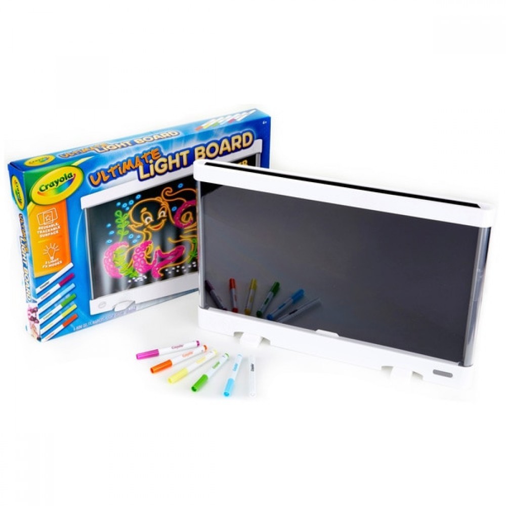 Super Sale - Crayola Ultimate Lighting Board - Click and Collect Cash Cow:£19