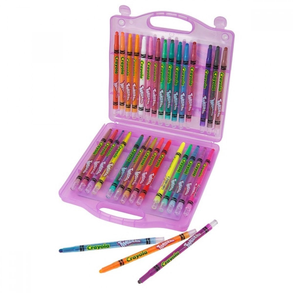 Best Price in Town - Crayola 32 item Twistable Occasion - Virtual Value-Packed Variety Show:£8