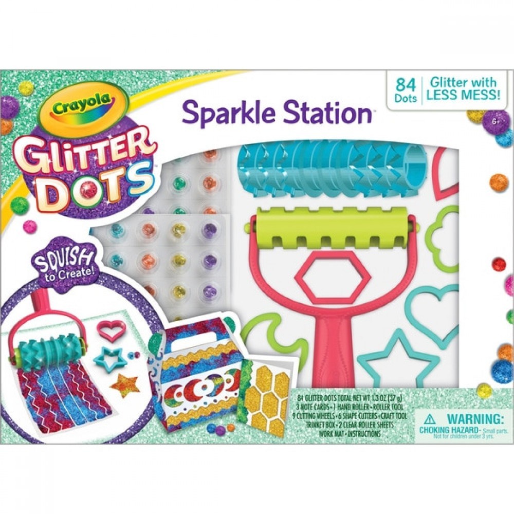 Crayola Glitter Dots Dazzle Station