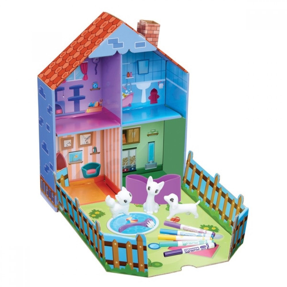 Two for One - Crayola Washimals Comfy Home - Blowout:£11