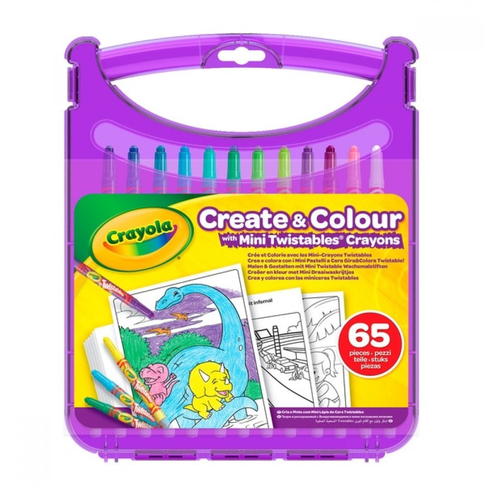 Halloween Sale - Crayola Develop &&    Colour Mini Twistables - Internet Inventory Blowout:£5[jca5701ba]