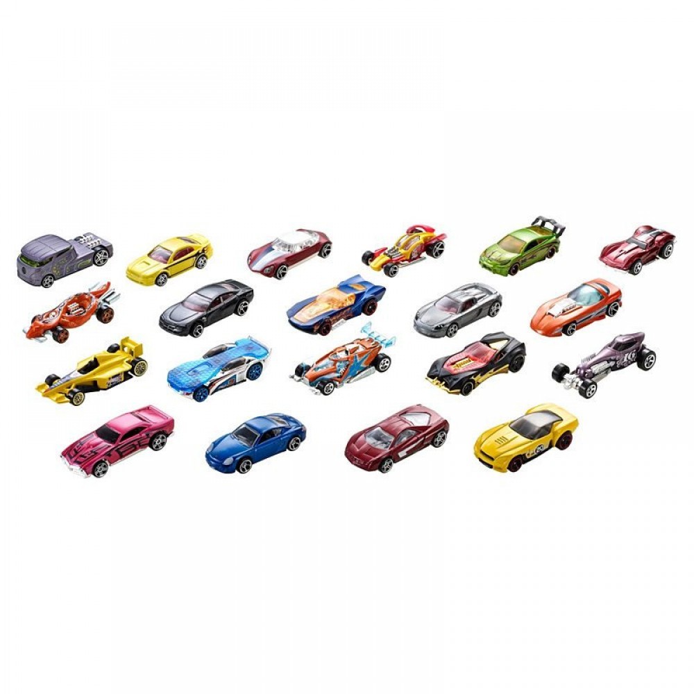 Black Friday Weekend Sale - Very hot Tires  20-Car Present Pack - Value-Packed Variety Show:£17
