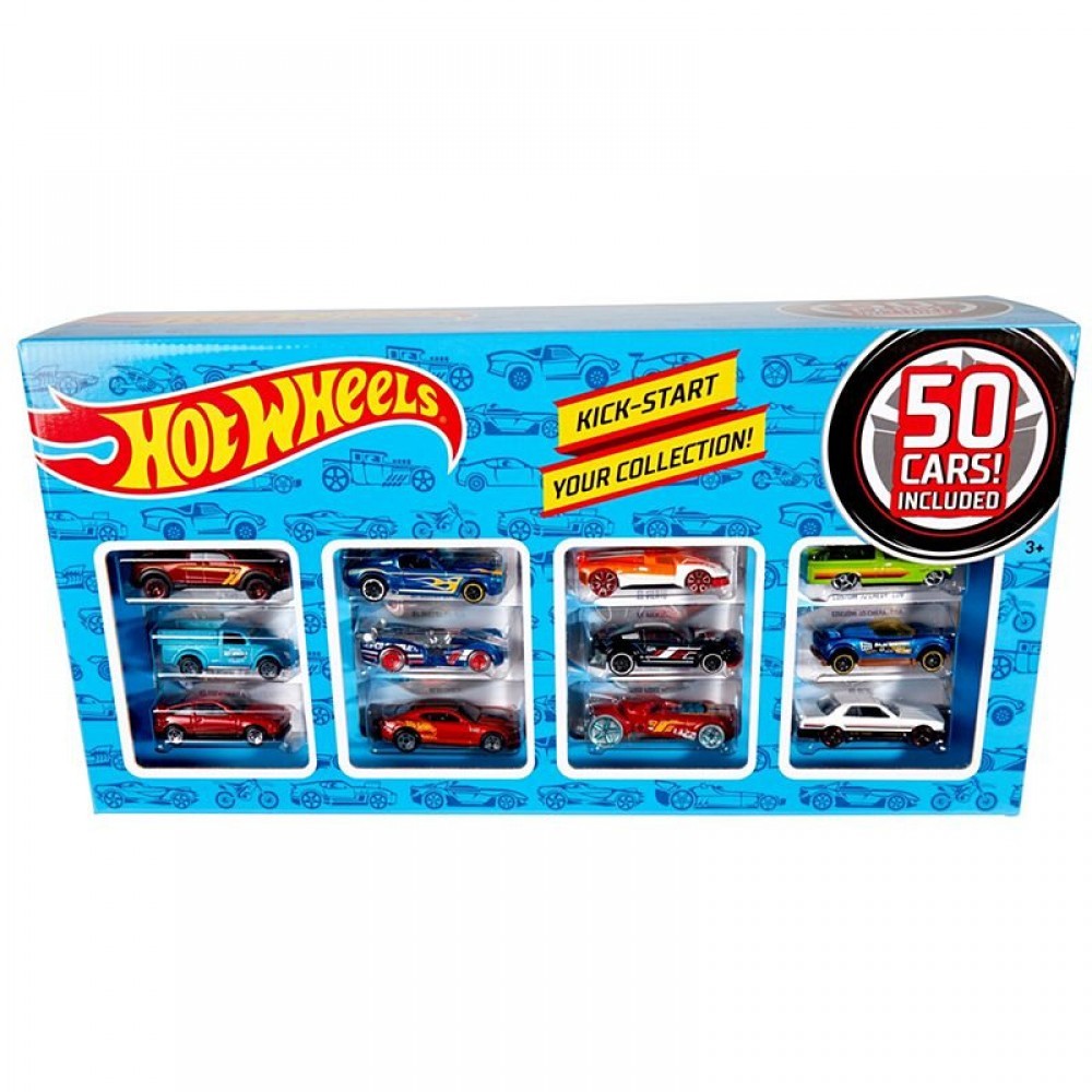 Scorching Wheels 50 Automobile Pack Selection