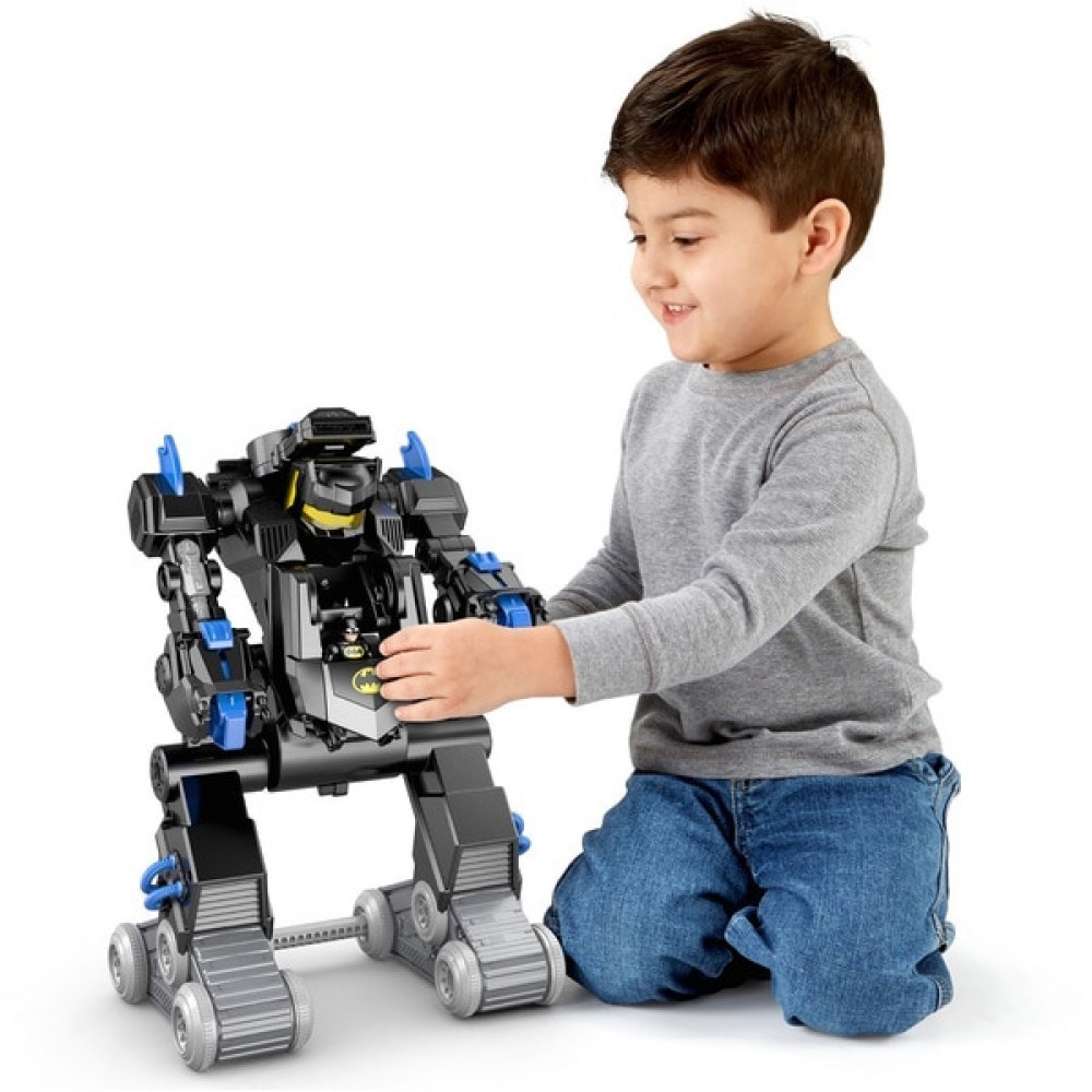 Buy One Get One Free - Imaginext Push-button Control Improving Batbot - One-Day:£36