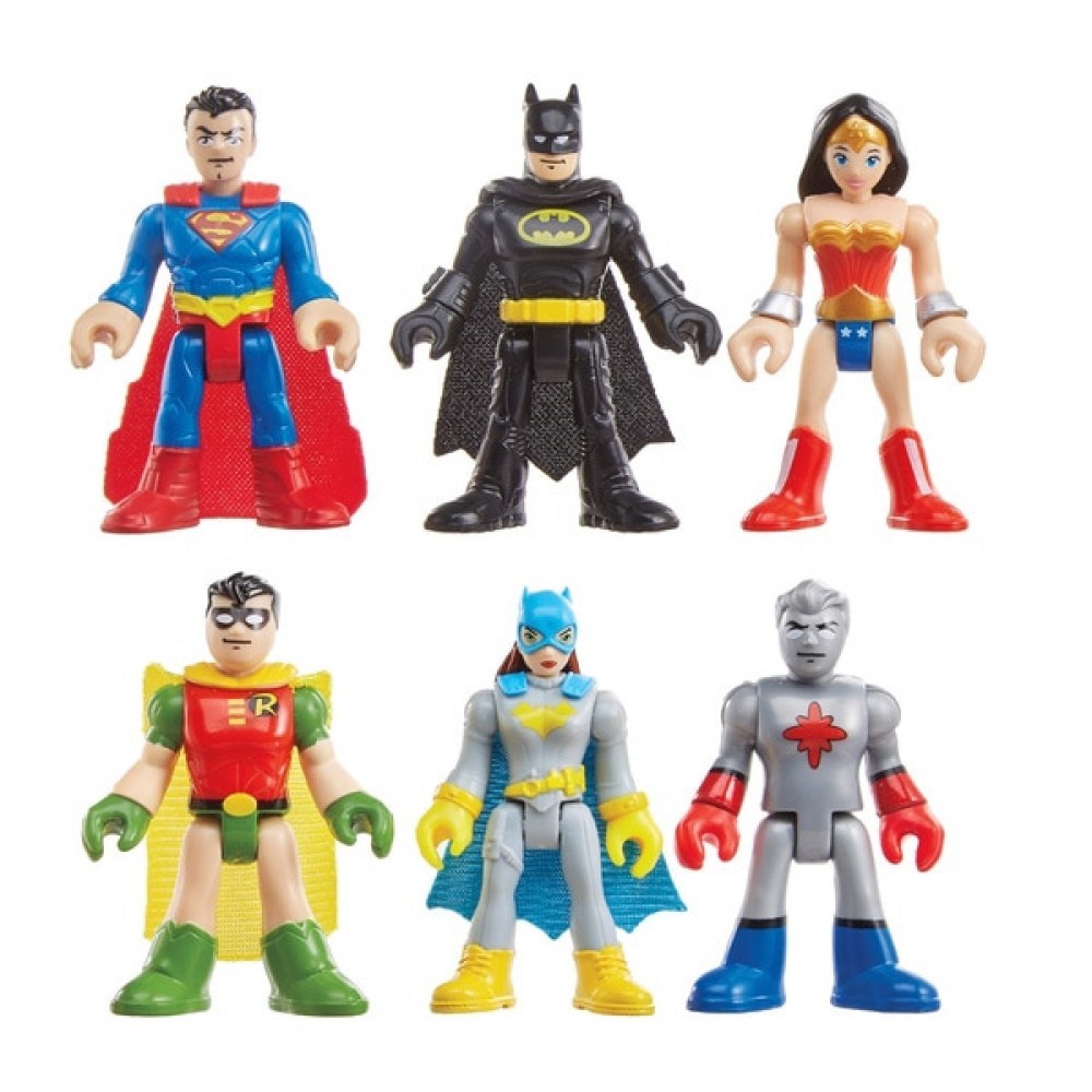 Doorbuster Sale - Imaginext DC Super Pals Legends of Batman Heroes of Gotham City - Valentine's Day Value-Packed Variety Show:£13[jca6111ba]