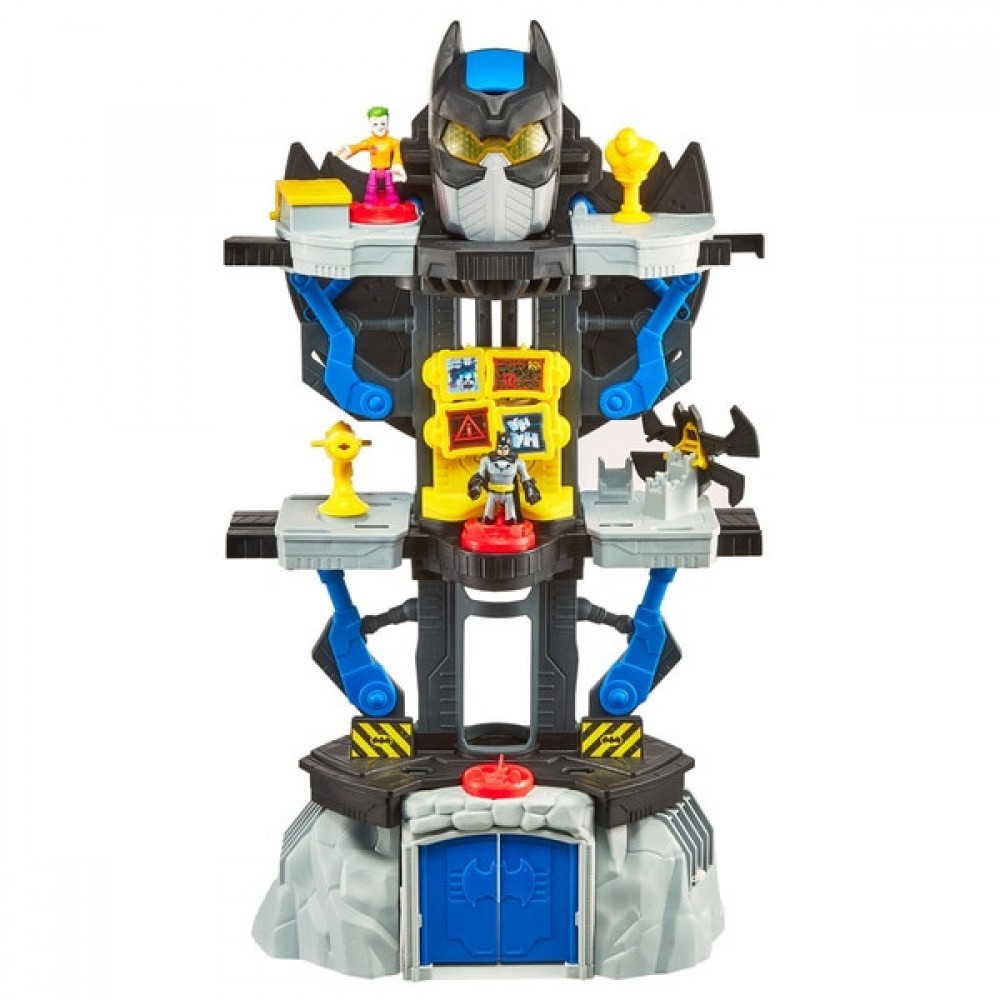 Everything Must Go Sale - Imaginext DC Super Friends Completely Transforming Batcave Playset - Digital Doorbuster Derby:£38[nea6113ca]