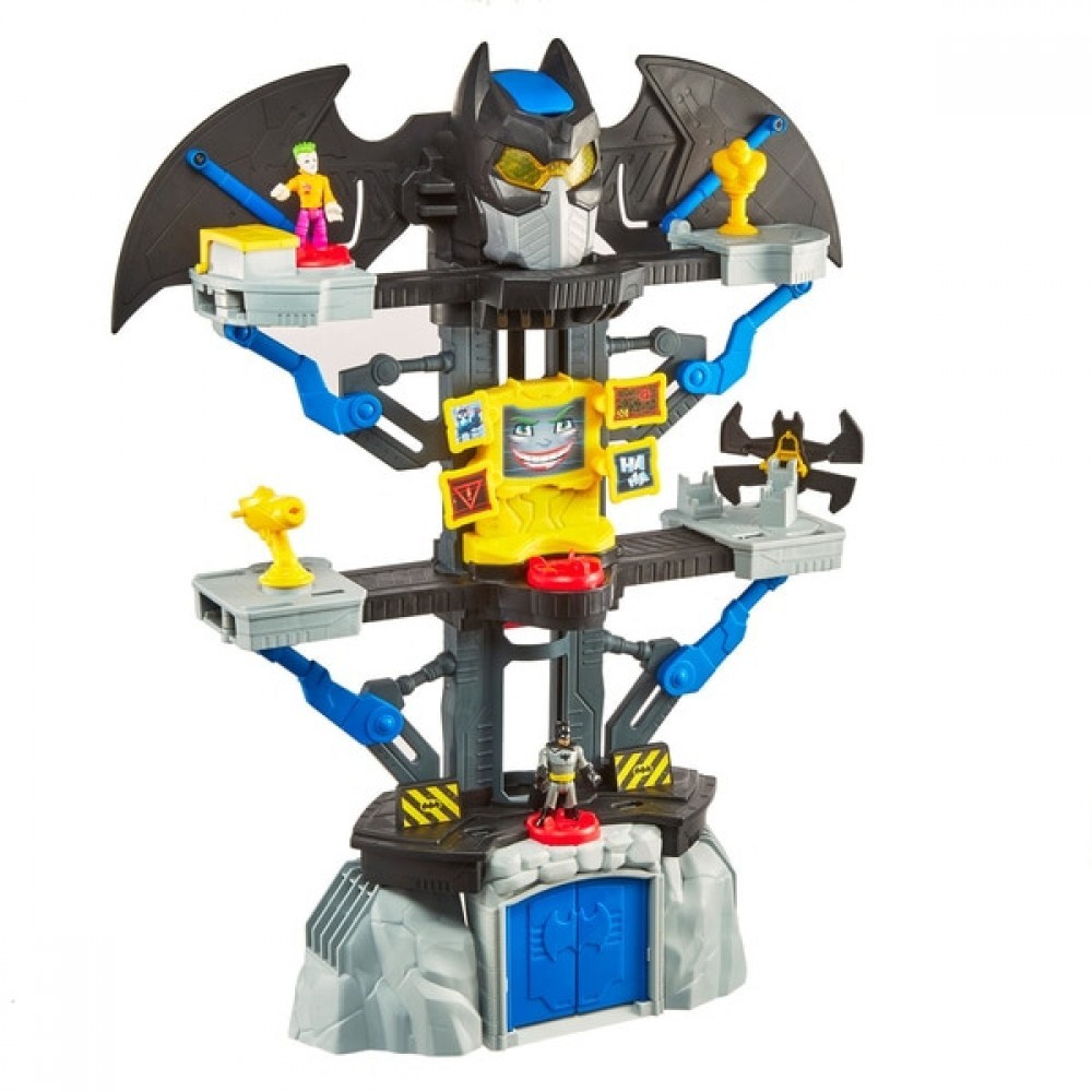 Two for One Sale - Imaginext DC Super Pals Transforming Batcave Playset - Off-the-Charts Occasion:£38