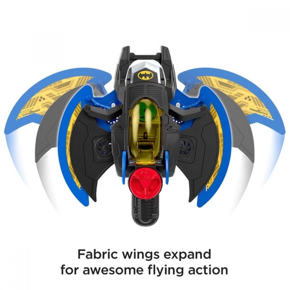 April Showers Sale - Imaginext DC Super Friends Batwing Batman Plaything - Father's Day Deal-O-Rama:£18[laa6135ma]