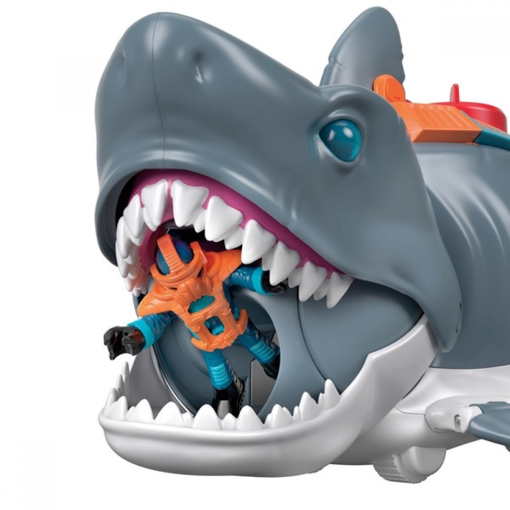 Final Clearance Sale - Imaginext Ultra Snack Shark Playset - Online Outlet Extravaganza:£23