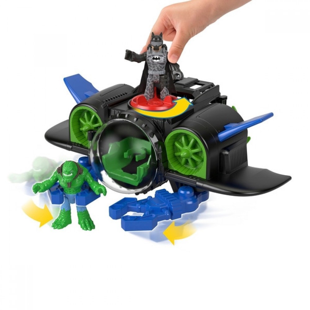 Lowest Price Guaranteed - Imaginext DC Super Friends Batsub Playset - Clearance Carnival:£15