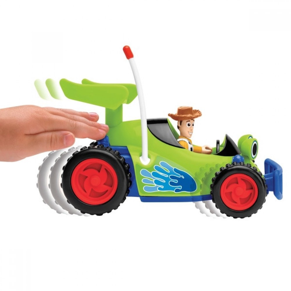 Imaginext Woody and also Broadcast Control