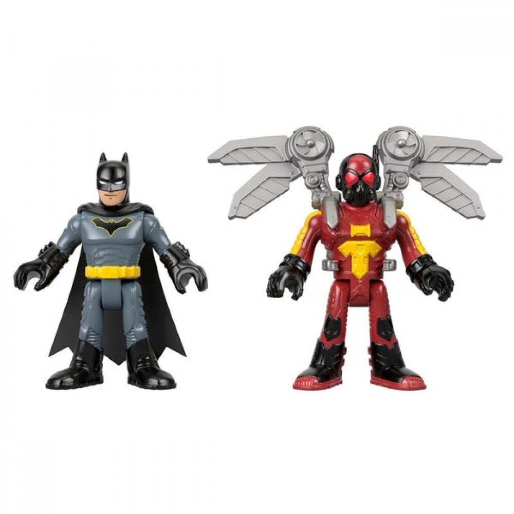 Imaginext DC Super Buddies Firefly as well as Batman