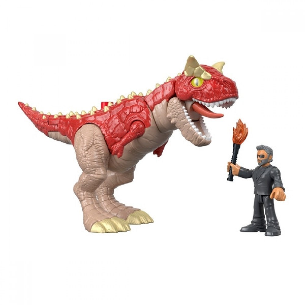 Exclusive Offer - Imaginext Jurassic World Carnotaurus and Doctor Malcolm - Valentine's Day Value-Packed Variety Show:£11
