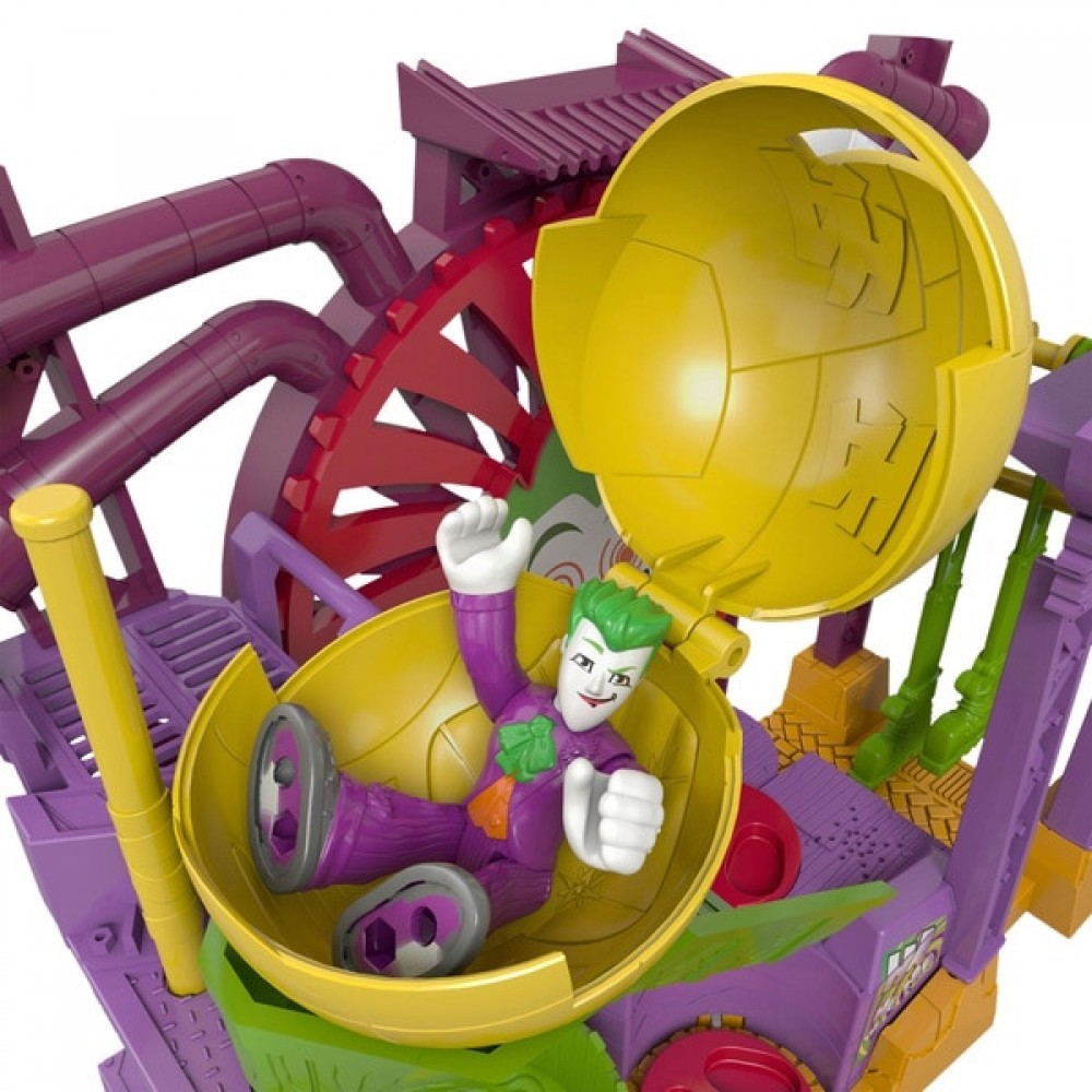 Going Out of Business Sale - Fisher-Price Imaginext Joker Laff Factory - End-of-Year Extravaganza:£8