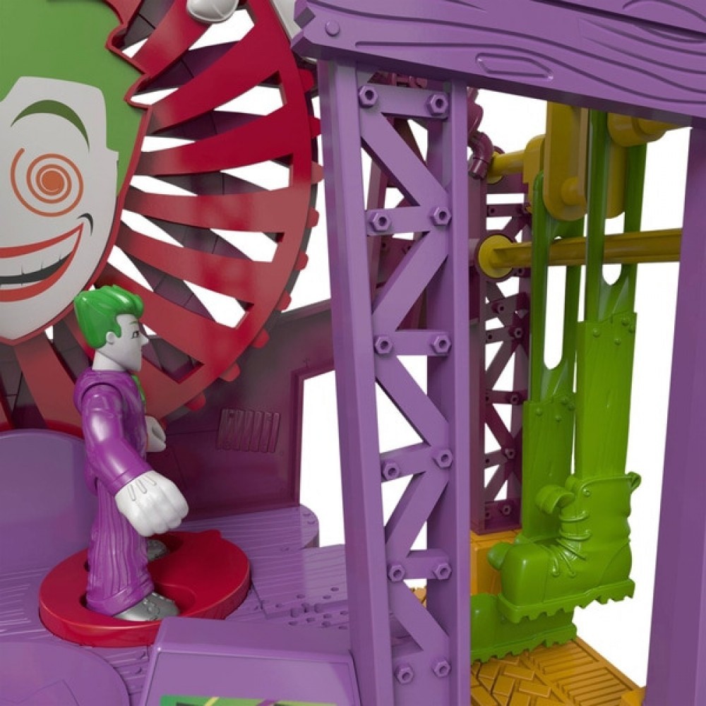 E-commerce Sale - Fisher-Price Imaginext Joker Laff Manufacturing Facility - Clearance Carnival:£8