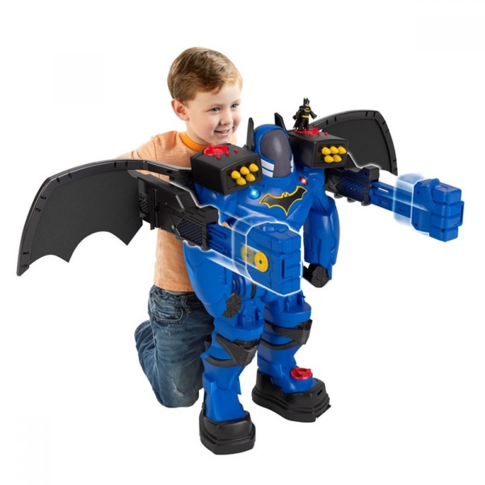 Weekend Sale - Imaginext DC Super Buddies Batbot Xtreme - Thanksgiving Throwdown:£53[coa6199li]