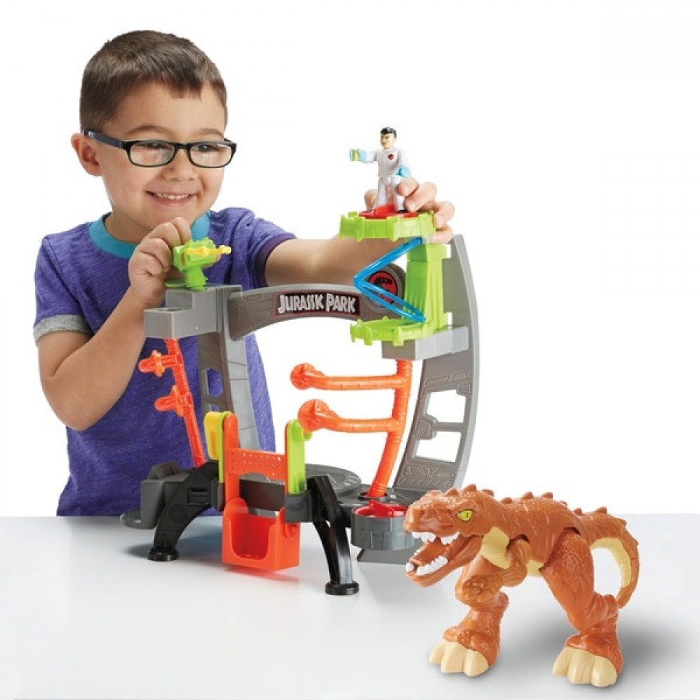 Best Price in Town - Imaginext Jurassic Globe Investigation Laboratory Playset - Click and Collect Cash Cow:£16