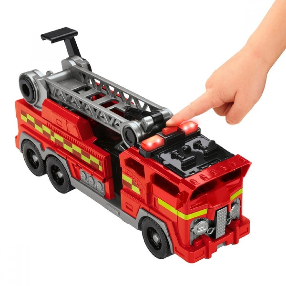 Discount Bonanza - Imaginext Area Fire Truck Lorry and Shape Set - Two-for-One:£14
