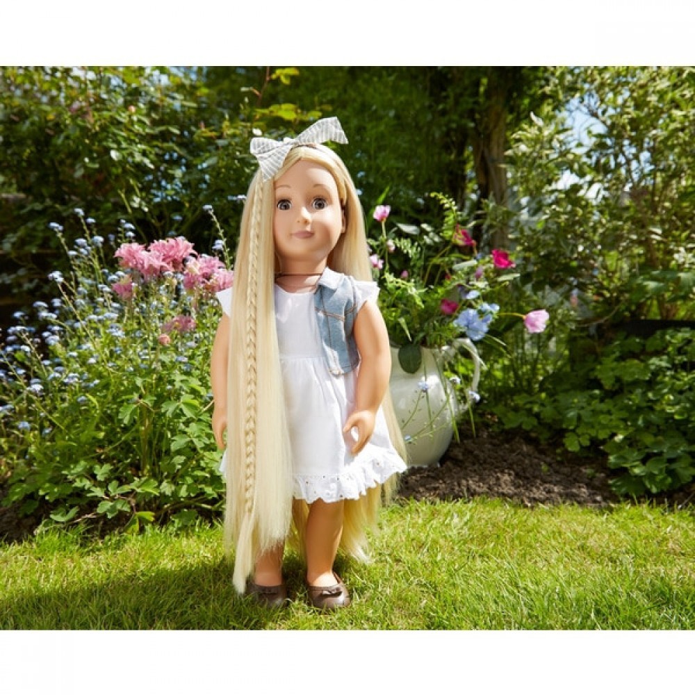 Sale - Our Generation Phoebe Hair Play Toy - President's Day Price Drop Party:£26