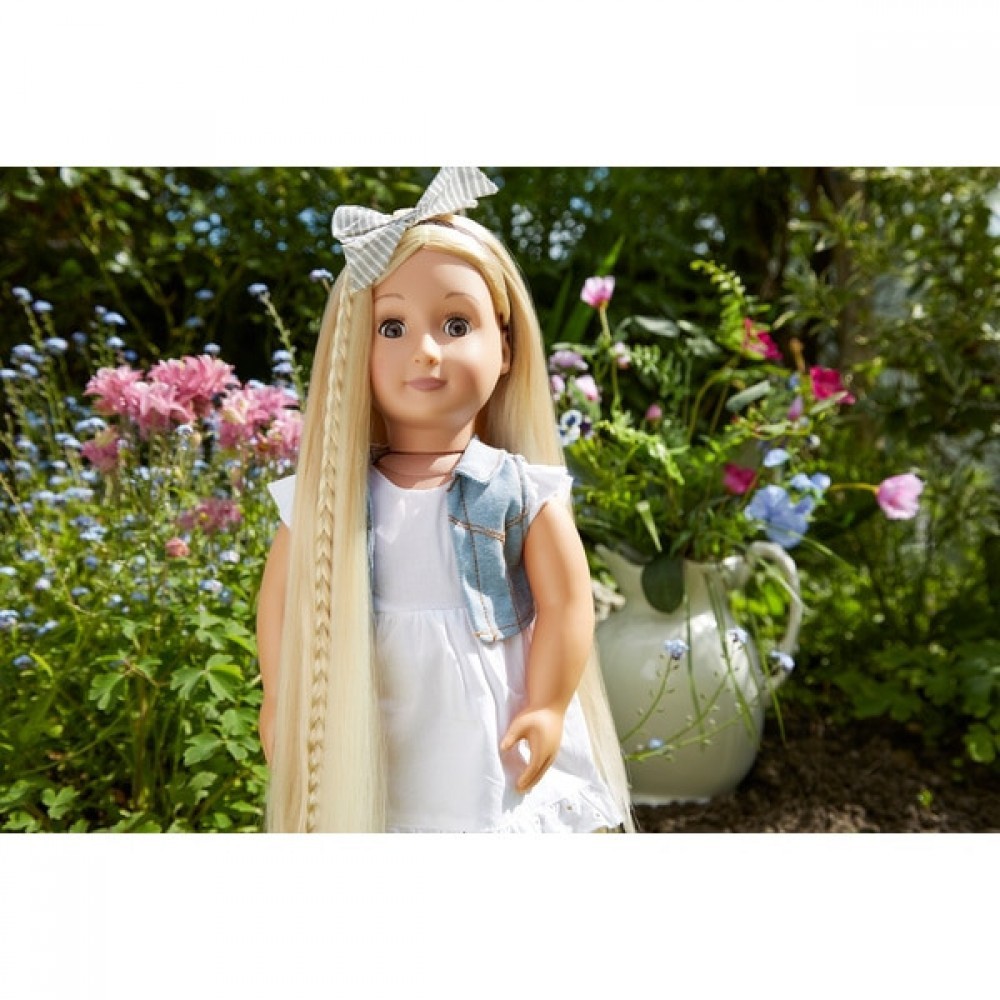 Everyday Low - Our Creation Phoebe Hair Play Figure - New Year's Savings Spectacular:£27