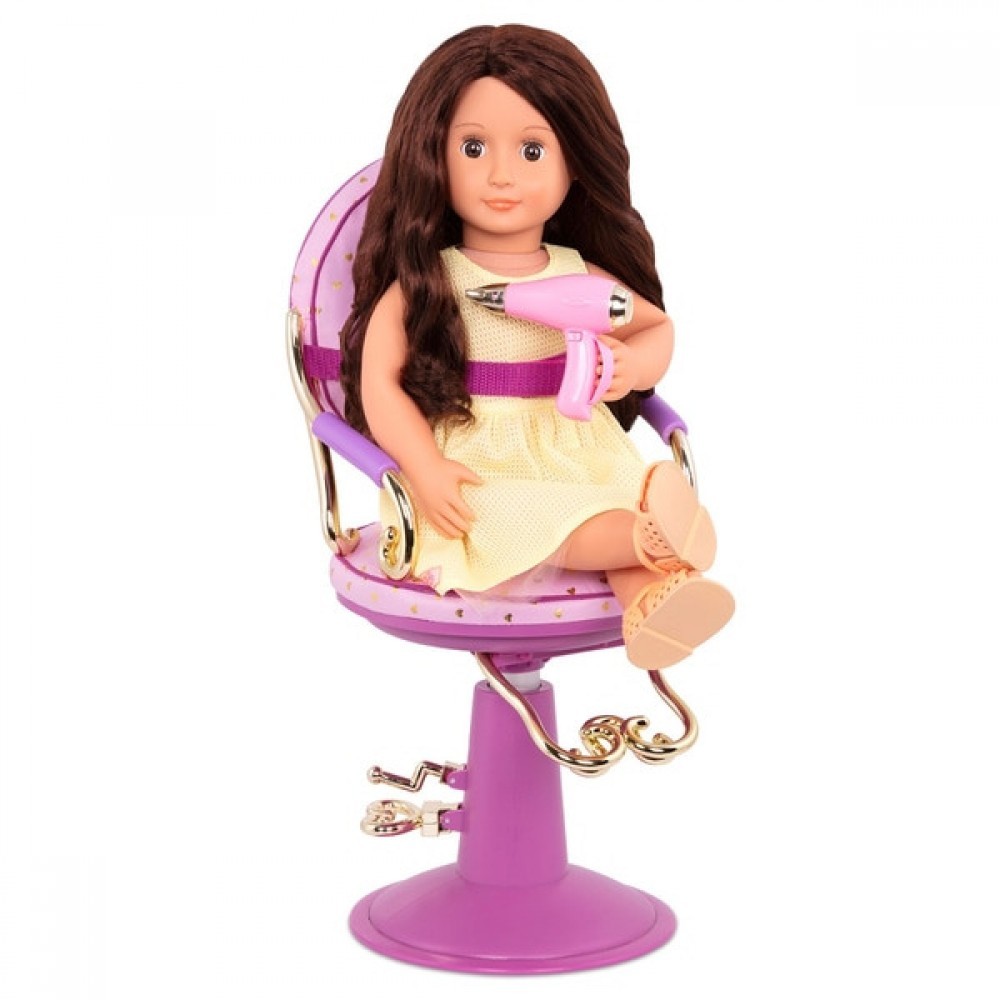 Our Creation Sitting Pretty Beauty Shop Chair Put