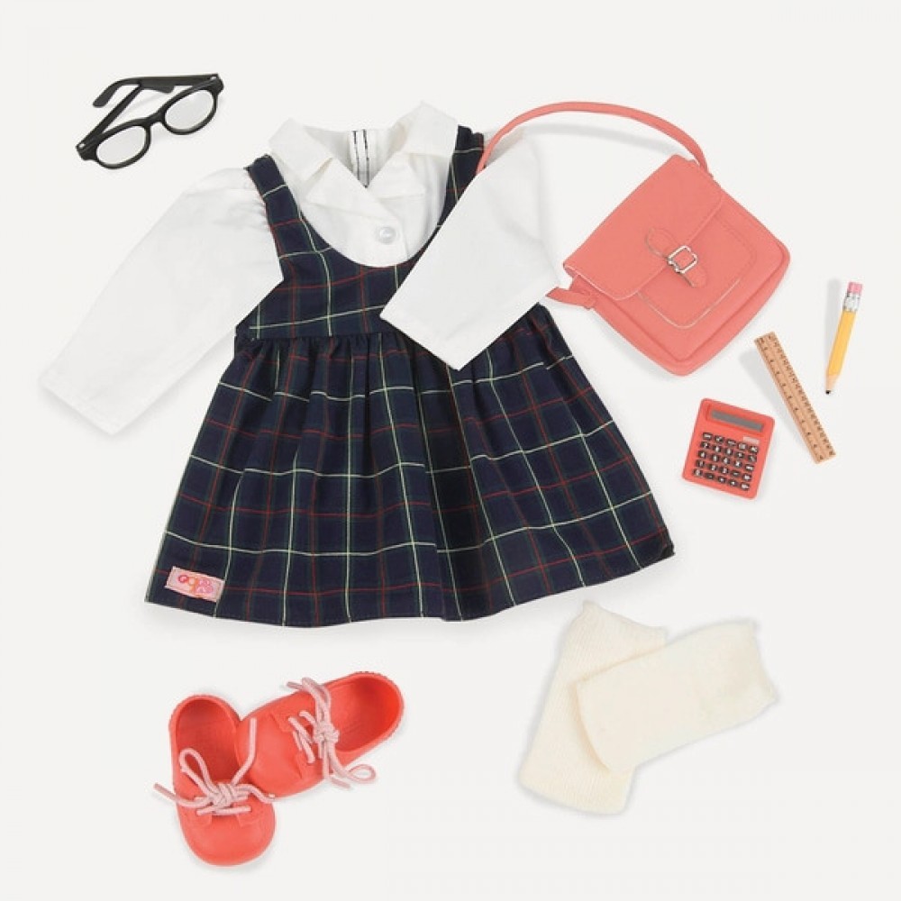 Our Generation Deluxe University Attire Outfit
