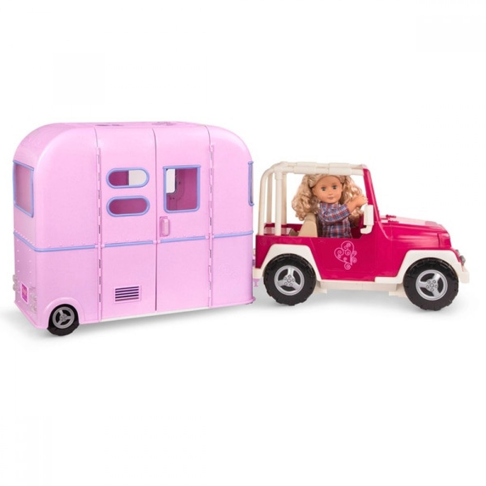 Curbside Pickup Sale - Our Generation Motor Home Campervan - Half-Price Hootenanny:£45