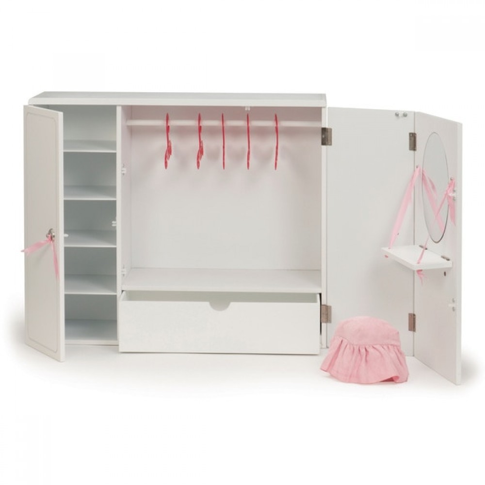 August Back to School Sale - Our Generation Wooden Closet - Savings:£54[laa6534ma]