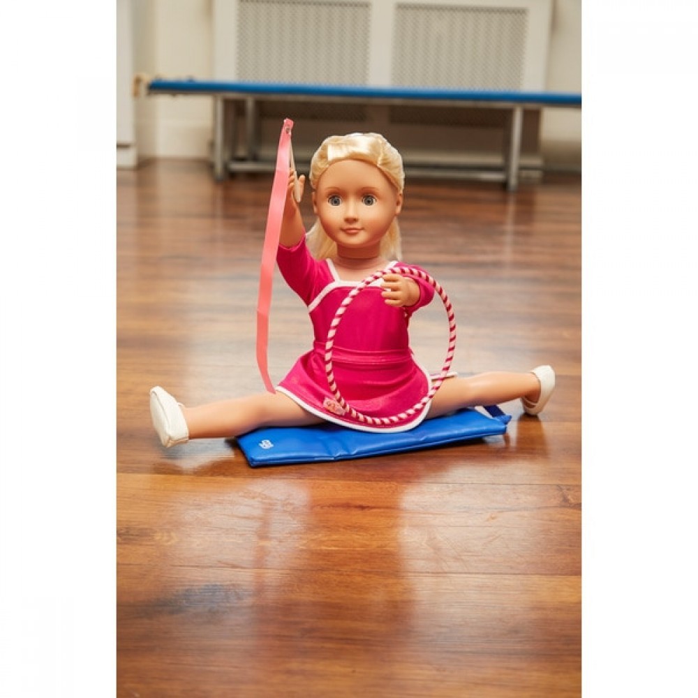 Our Generation Leaps as well as Ranges Deluxe Acrobat Outfit