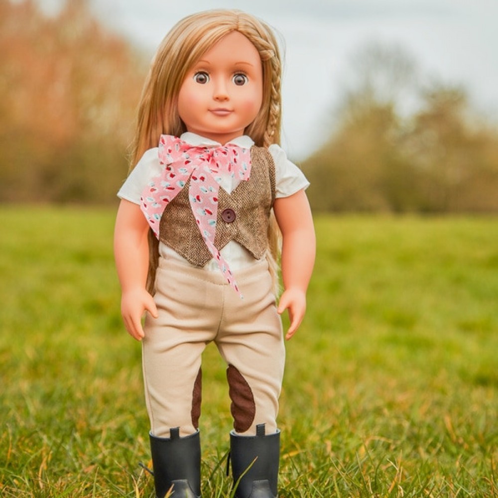 Half-Price - Our Creation Leah Traveling Doll - Super Sale Sunday:£21