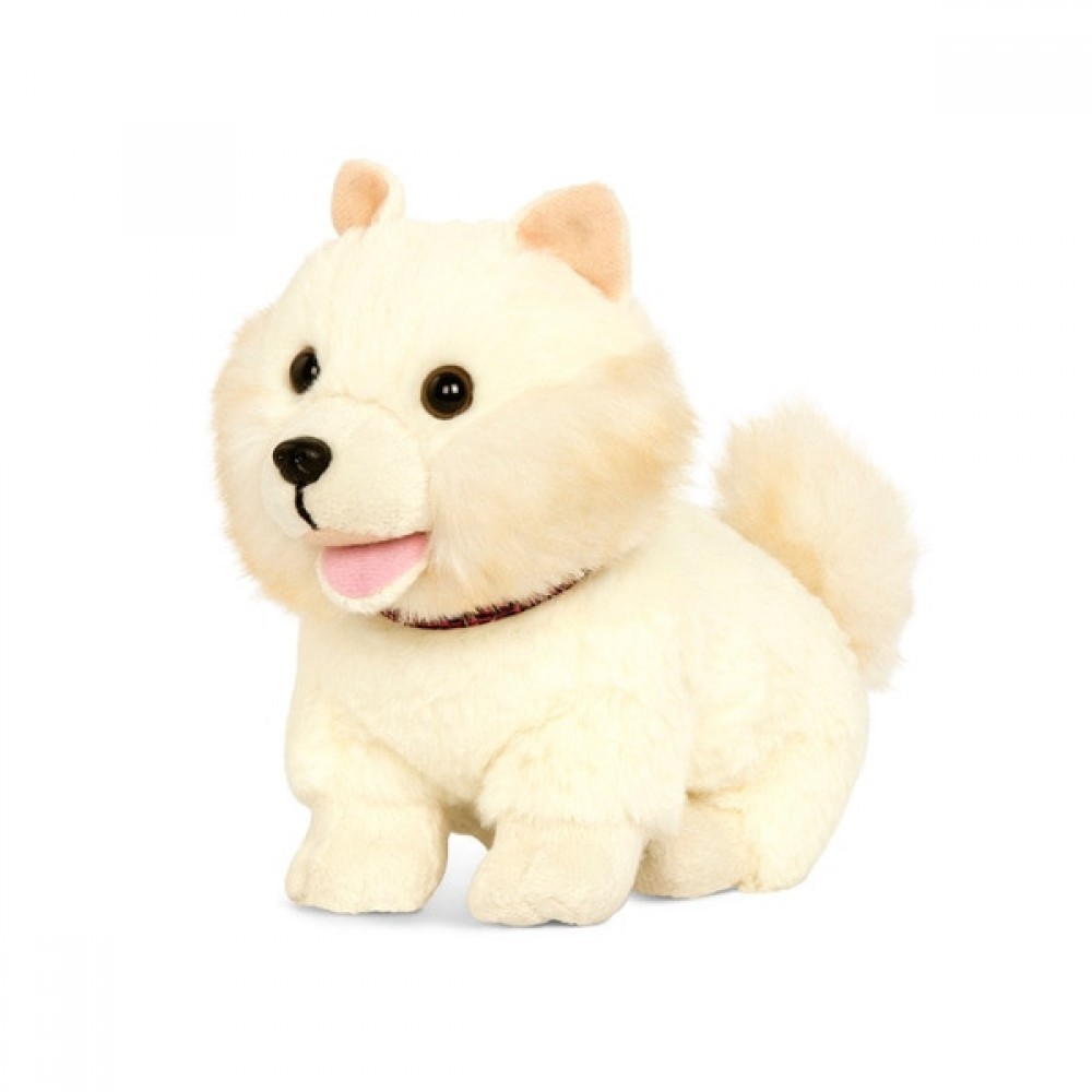 Halloween Sale - Our Creation 15cm Poseable Pomeranian Puppy - Back-to-School Bonanza:£10[laa6630co]