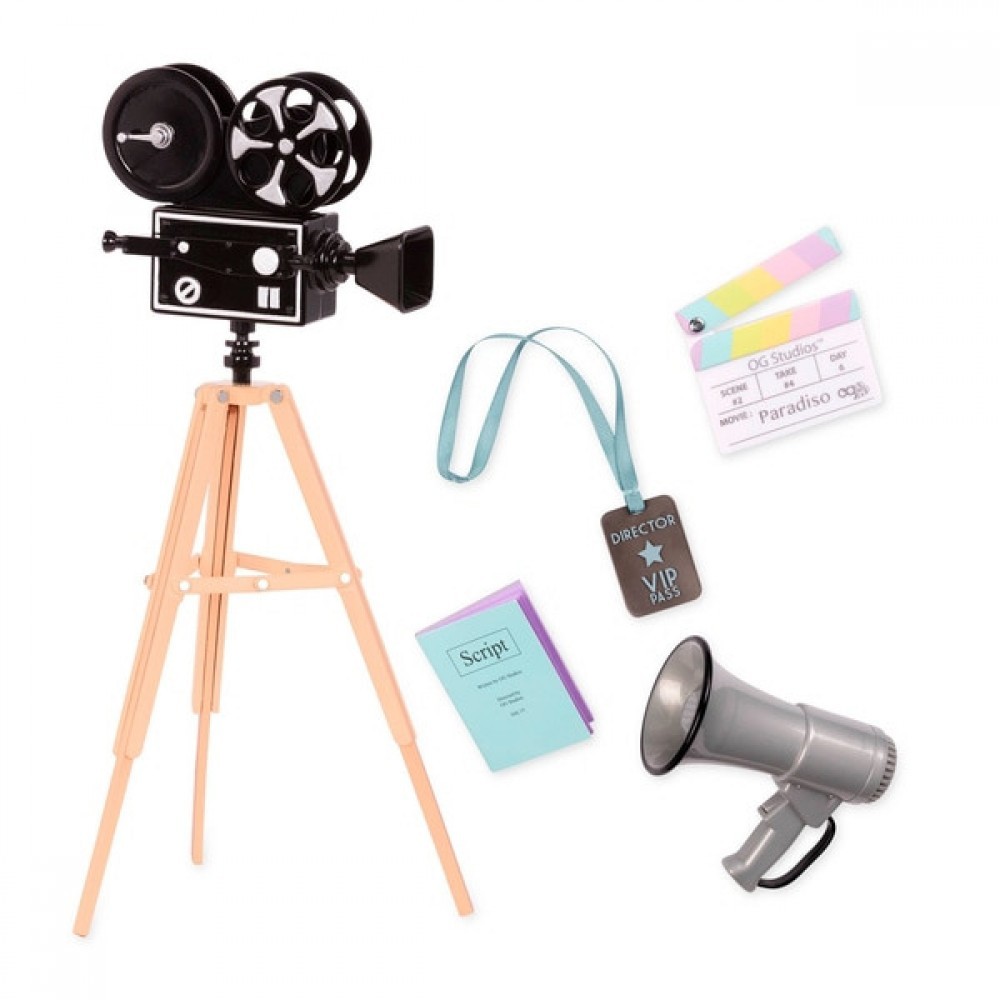 Free Gift with Purchase - Our Creation Cameras Rolling Accessory Set - Mother's Day Mixer:£4[jca6632ba]