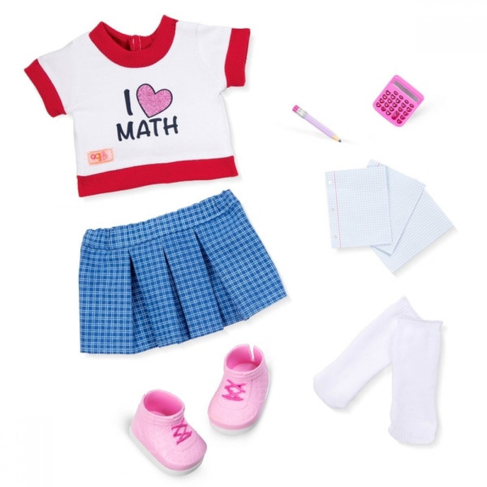 Black Friday Sale - Our Generation Perfect Math Outfit - Steal:£10