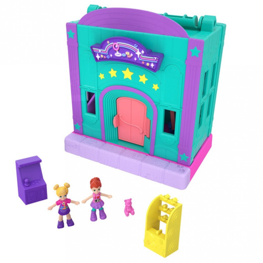 E-commerce Sale - Polly Pocket Pollyville Arcade - Price Drop Party:£9[lia6725nk]