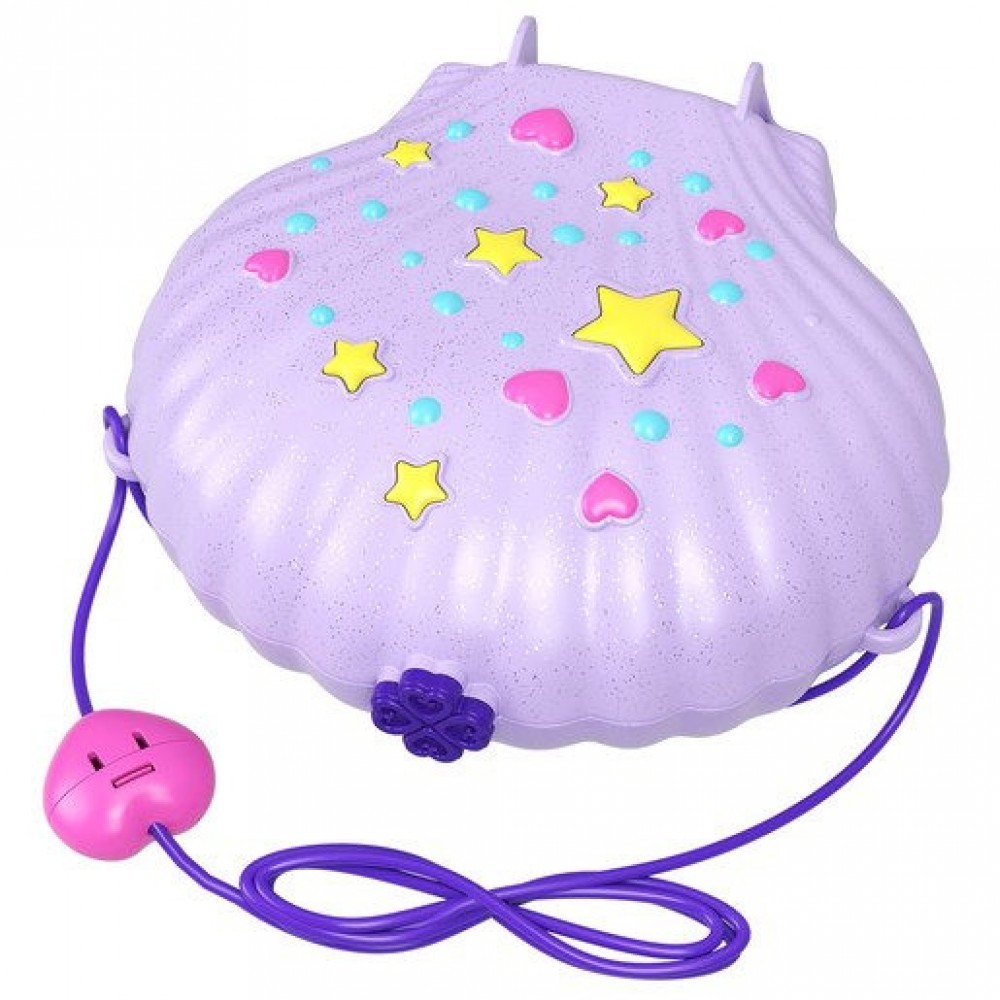 Unbeatable - Polly Pocket Playset - Tiny Seashell Purse - Off-the-Charts Occasion:£15