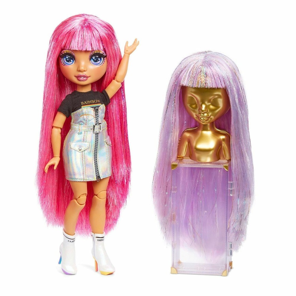 Clearance - Rainbow Haute Couture Center-- Exclusive Doll with Rainbow of Trends - Avery Styles - Deal:£26[sia6761te]