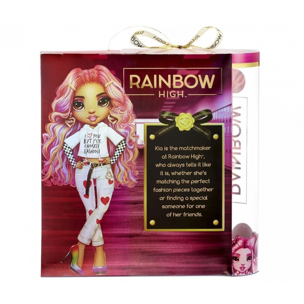 Members Only Sale - Rainbow High Kia Hart Figurine - One-Day:£27[laa6763ma]
