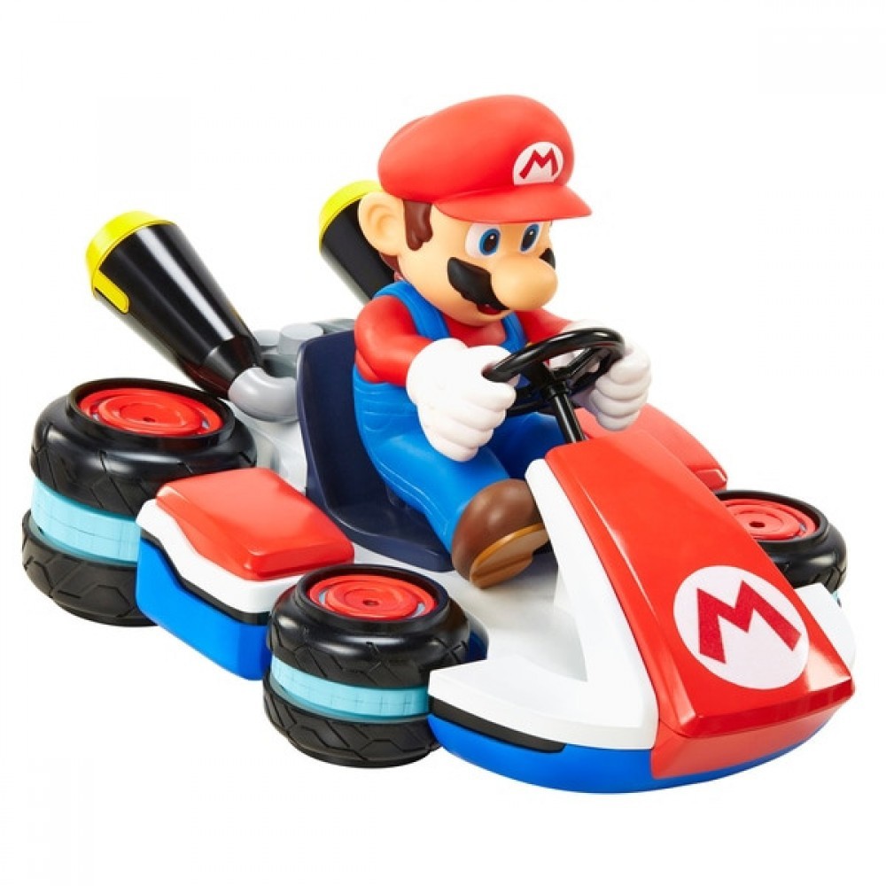 Free Shipping - Remote Nintendo Mario Kart Mini Anti-Gravity Racer - Hot Buy:£22[jca6769ba]