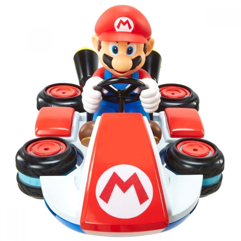 Warehouse Sale - Remote Nintendo Mario Kart Mini Anti-Gravity Racer - Spree:£23[saa6769nt]