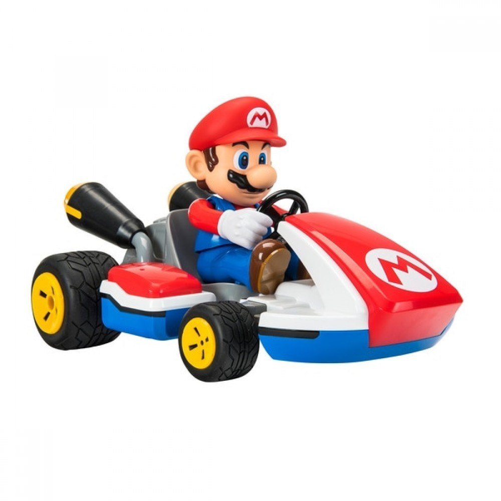 Push-button Control 1:16 Mario Nationality Kart
