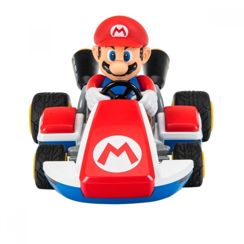Push-button Control 1:16 Mario Nationality Kart