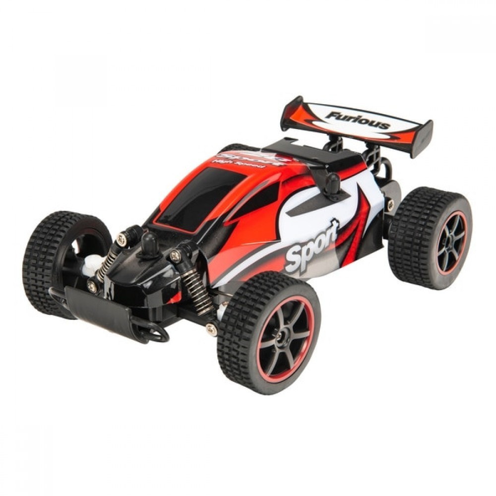 Push-button Control 1:20 Broadband Video Game Champ Buggy