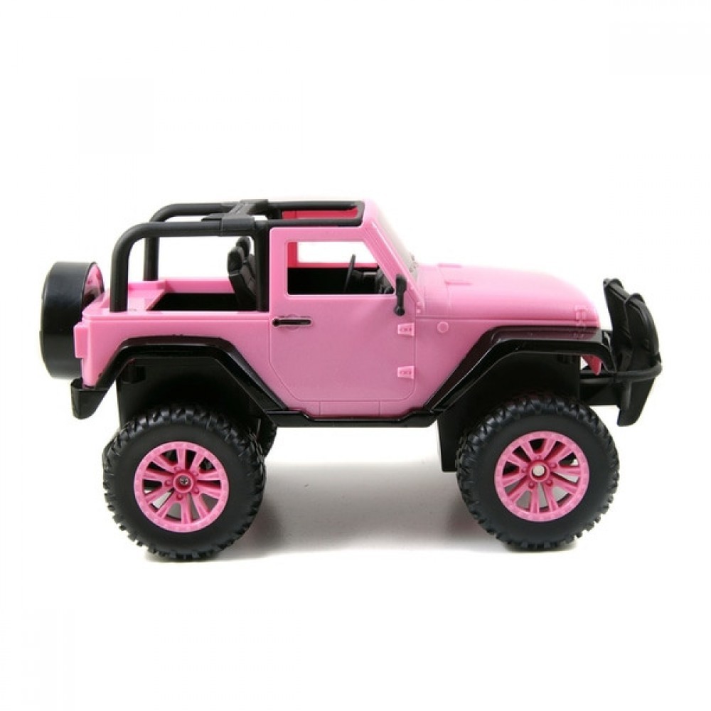 Limited Time Offer - Remote 1:16 Girlmazing Jeep Wrangler - Value-Packed Variety Show:£22
