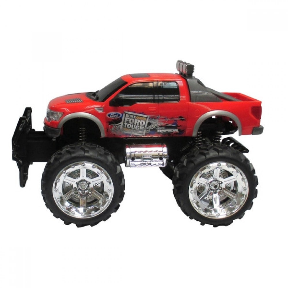 April Showers Sale - Push-button Control 1:8 Ford Raptor - Jeep - Get-Together Gathering:£53[lia6812nk]