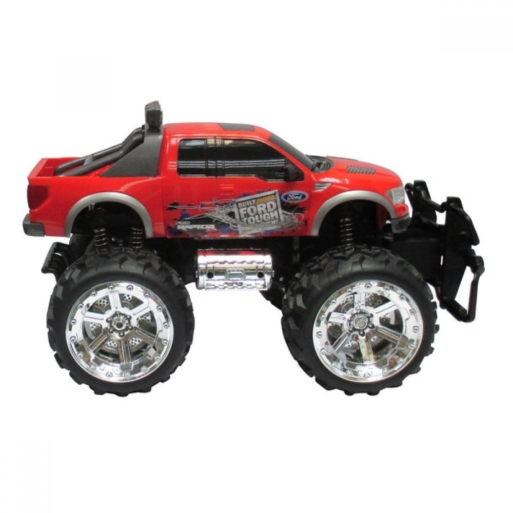 Three for the Price of Two - Push-button Control 1:8 Ford Raptor - Vehicle - Two-for-One Tuesday:£52[coa6812li]